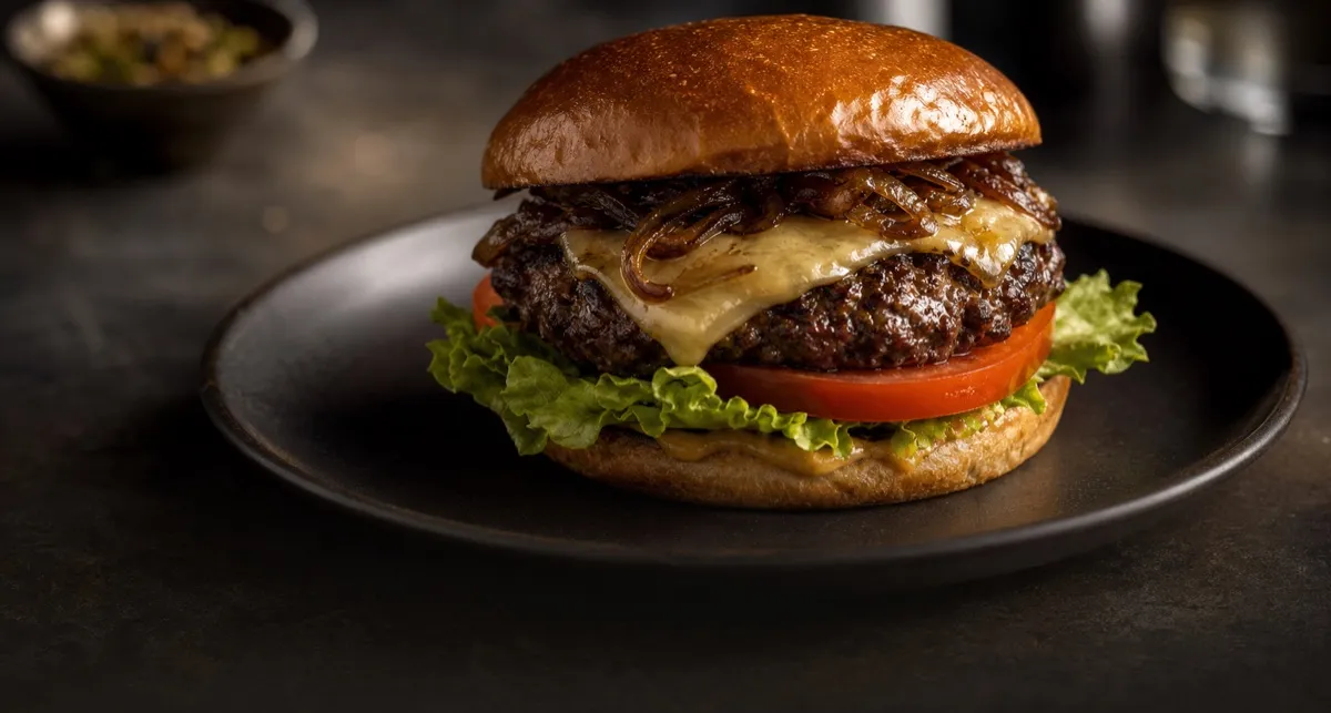 Burger im Beispiel-Bestellshop